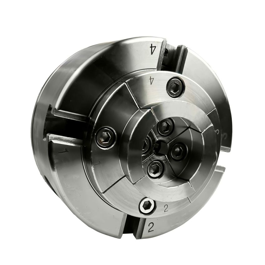 Jogo de Placas com Castanha e Mordentes para Torno de Madeira - 4CK-E4 - STROM