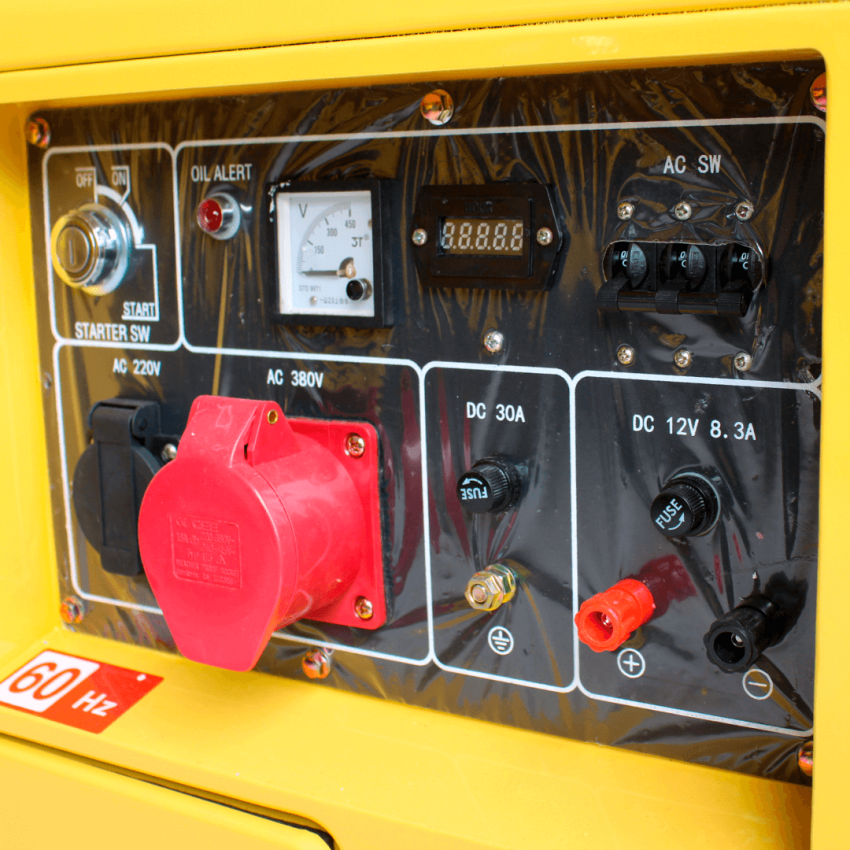 Gerador de Energia a Diesel 5KW, Silencioso DG6LN-3P Trifásico 220/380v – STROM