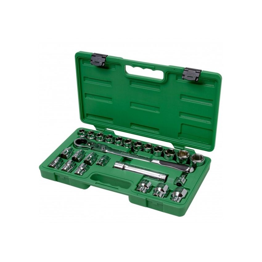 Jogo Soquetes Vortex 1/2 polegadas 25pc - 891226bj - Belzer - HF