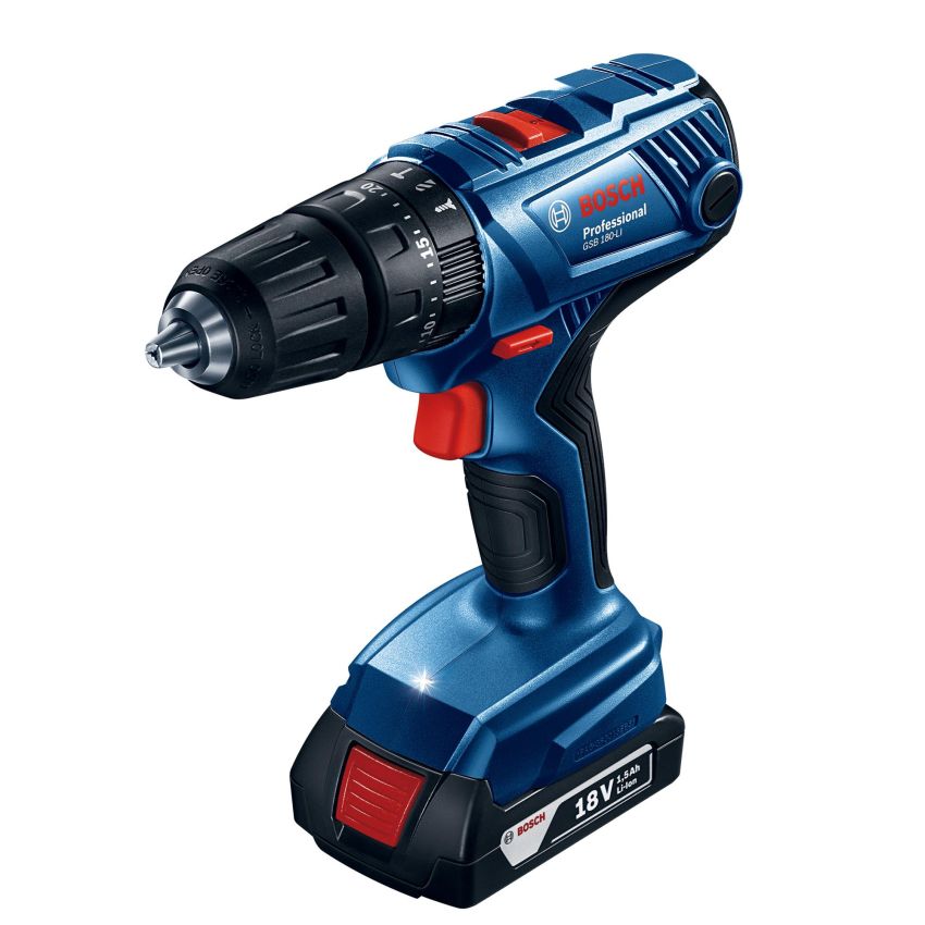 Parafusadeira/Furadeira GSB 180-LI 18V - 0601.9F8.3E4-00