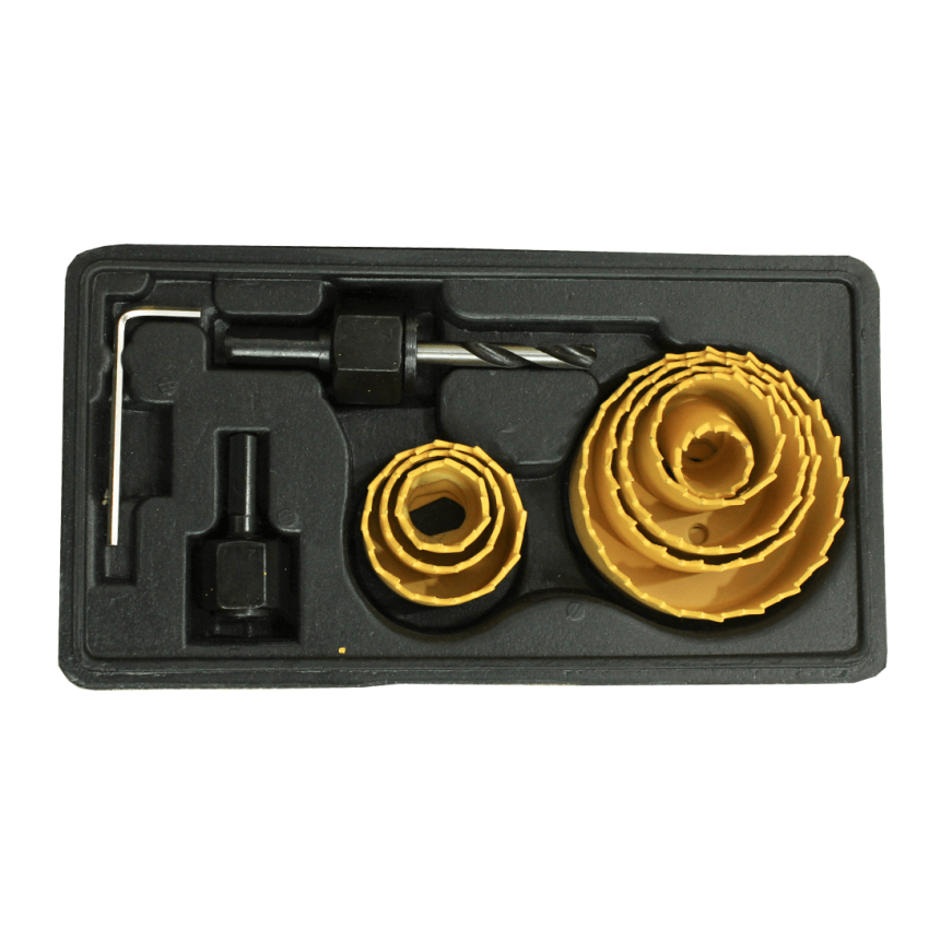 Serra copo Jogo 11 serras 19-64 mm - 0160011 - Crownman