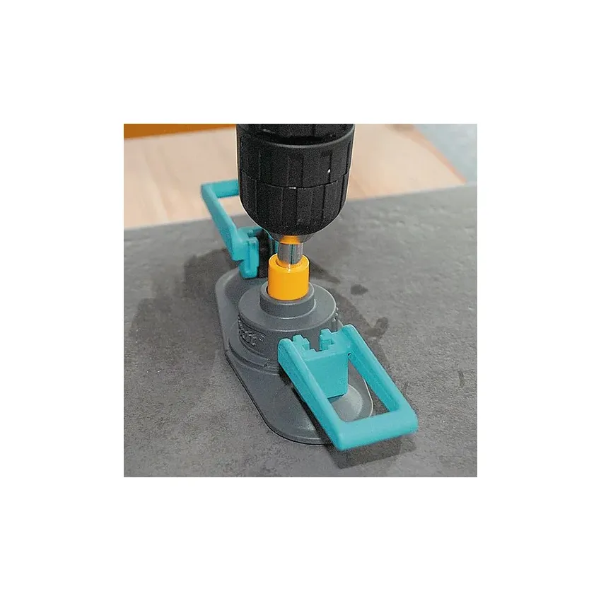 KIT DE 4 BROCAS DIAMANTADAS 1 GABARITO COM VENTOSAS - 877100 - WOLFCR