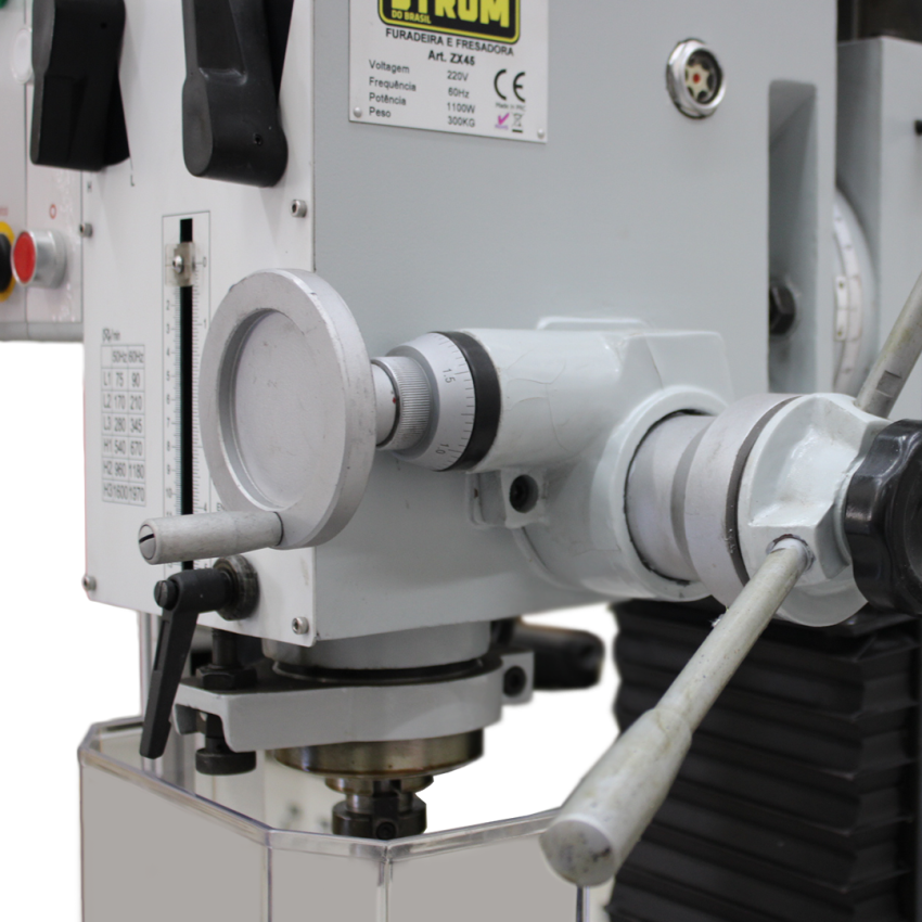 JAM Furadeira, Fresadora Elétrica com Bancada ZX45 -220V - STROM - HF
