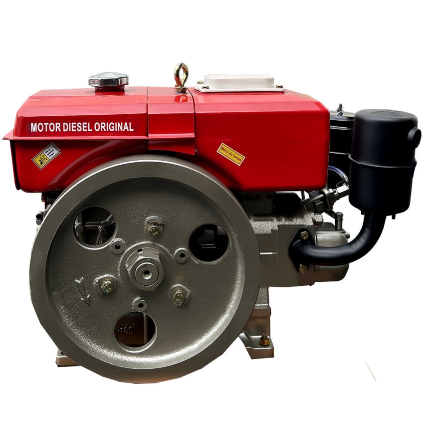 Motor Diesel 7,7HP Partida Manual Refrigerado a água STROM - R180