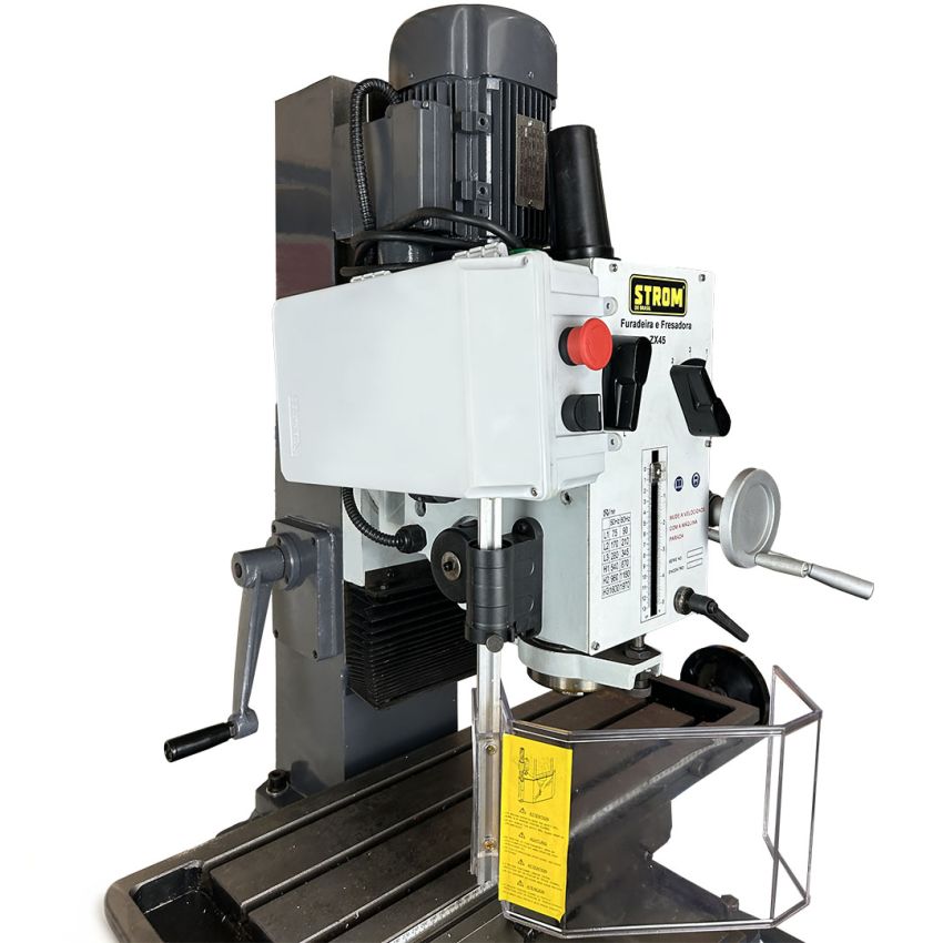 Furadeira, Fresadora Elétrica de Bancada e Coluna ZX45-110V