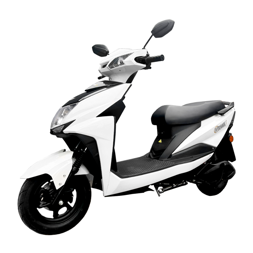 Scooter Elétrica 1000W, Velocidade Máx. 32km, Autonomia de 90km - Branca - SL1000-B
