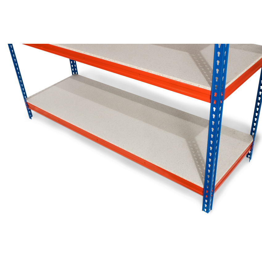 Estante em Aço Reforçado 1600kg 180x180x60 com 4 prateleiras - H18060