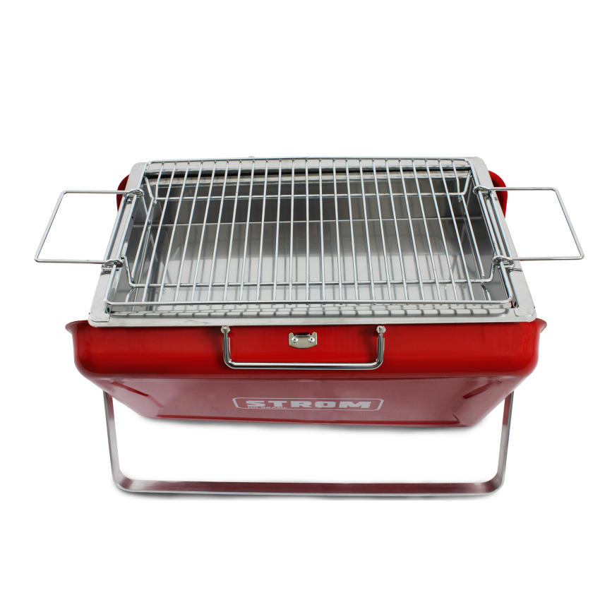 Churrasqueira Maleta Portátil Aço Inox - KY3413 - STROM