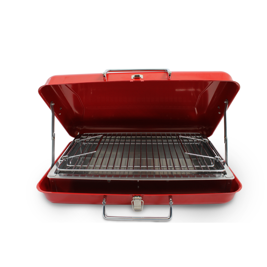 Churrasqueira Maleta Portátil Aço Inox - KY3413 - STROM