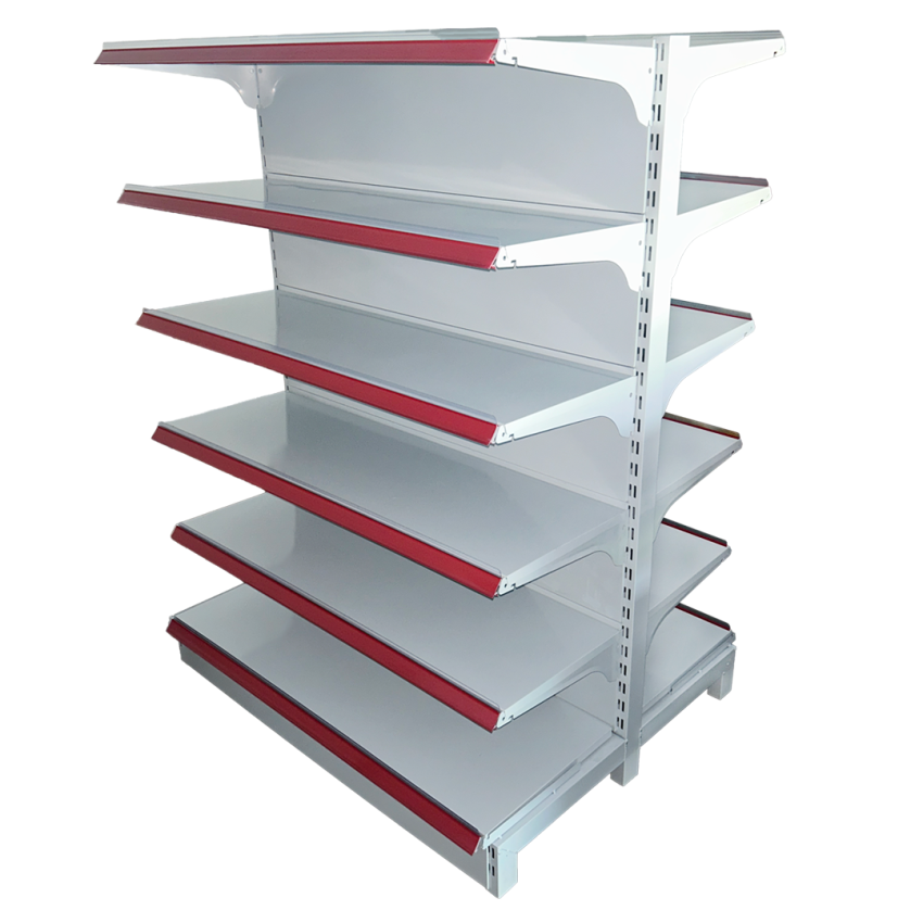 ESTANTE LOJA BRANCA DUPLA PERFECT 120×100×165 cm