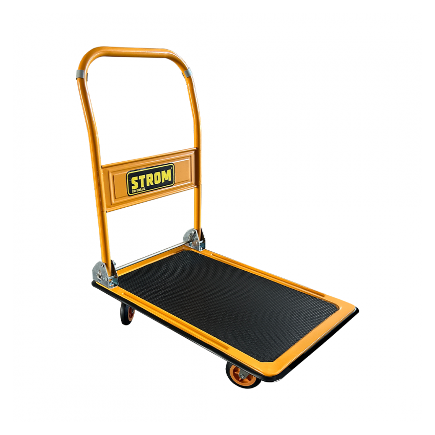 Carrinho Plataforma Dobrável 150kg - PH150-Amarelo