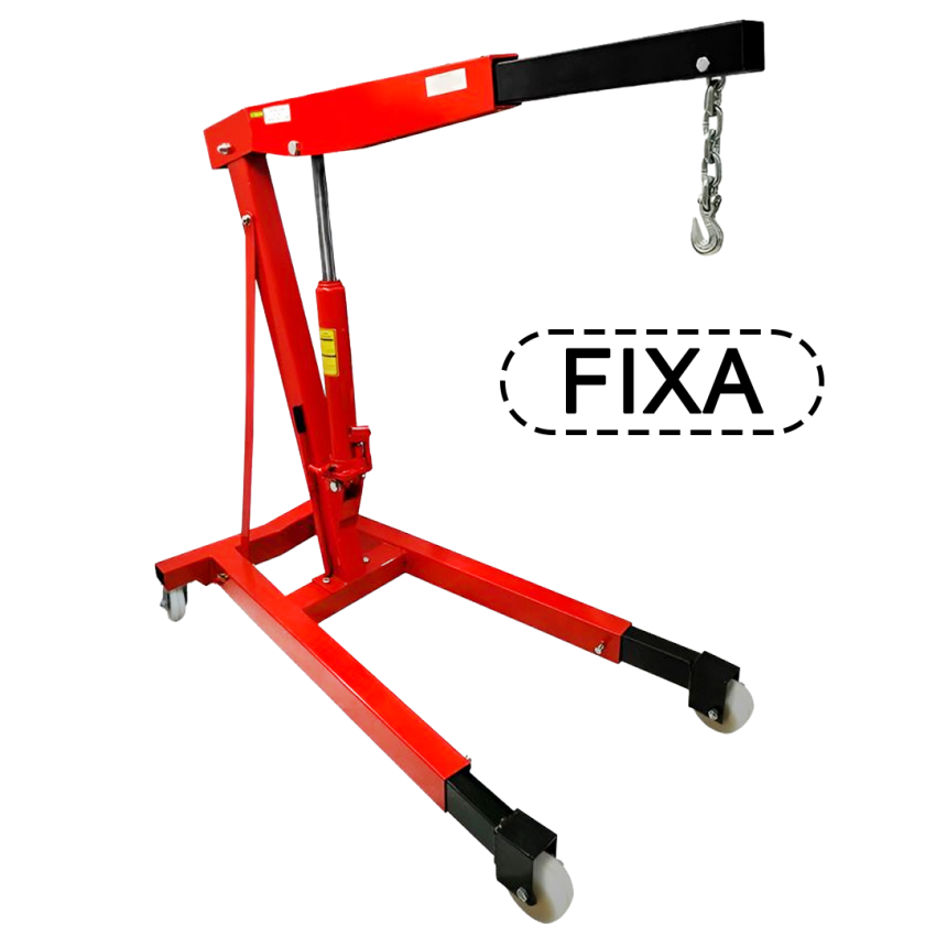 Guincho Hidráulico Fixo / Dobrável 3Ton Com Prolongador Tipo Girafa - 97231 - STROM