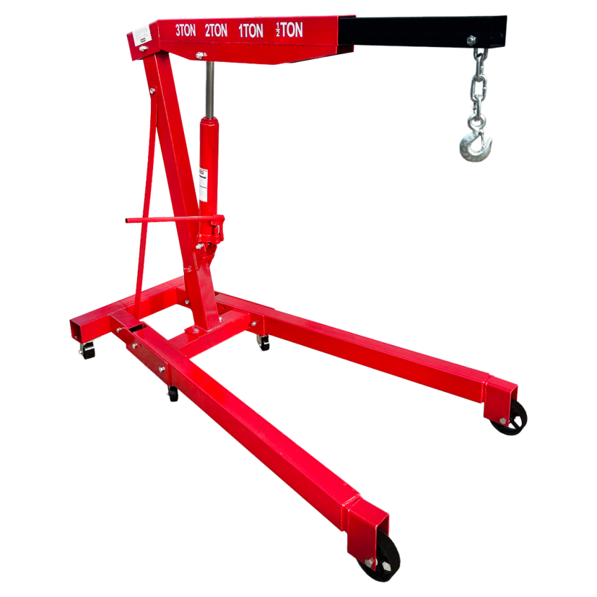 Guincho Hidráulico Fixo / Dobrável 3Ton Com Prolongador Tipo Girafa - 97231 - STROM