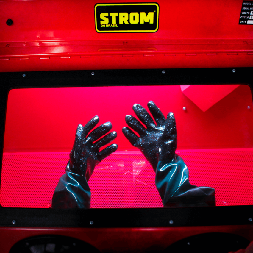 Cabine para Jateamento 420L 110V - XH-SBC420-II