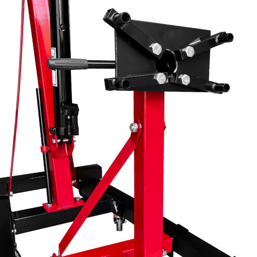 Guincho Hidráulico Dobrável 2 Ton com Suporte para Motor e Prolongador - ZT-038