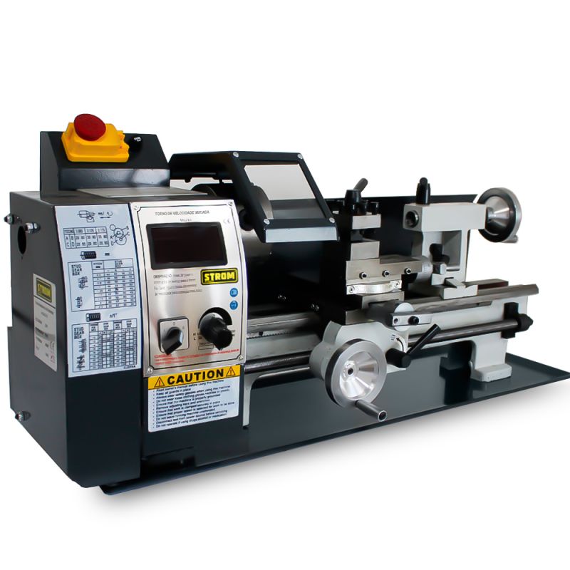 Torno Mecânico Profissional  de Bancada 600W - 350mm ML210 -220v- STROM