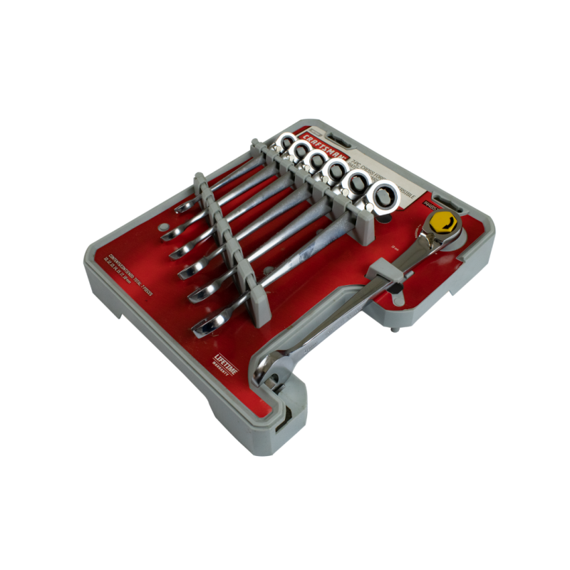 Jogo de Chaves Torcidas com Catraca Reversiva - 44851 - Craftsman