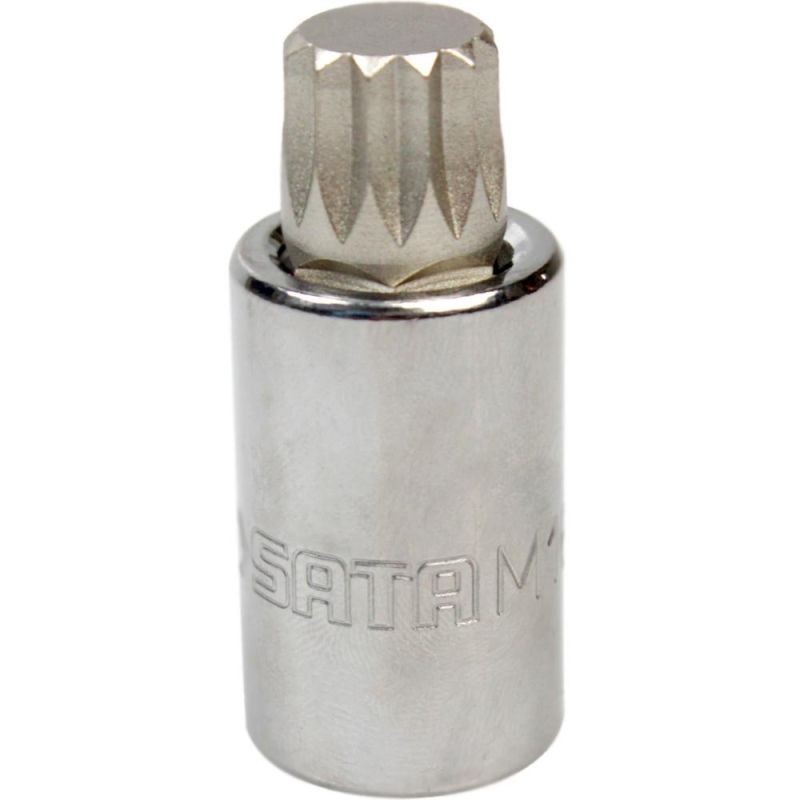 Soquete com Bit Multidentado M16 com Encaixe de 1/2 Polegadas - Sata ST24807SC 