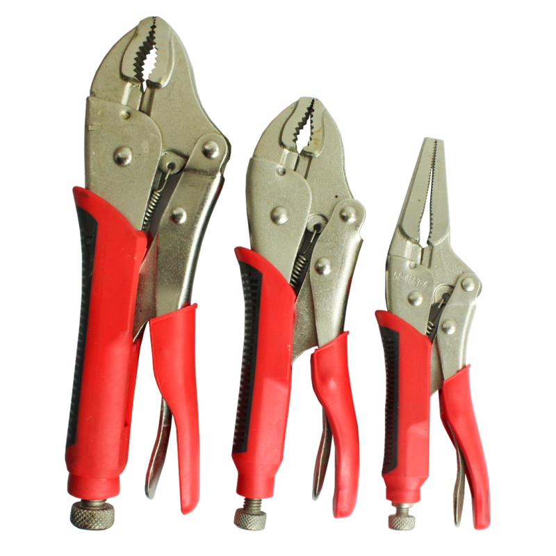 Jogo de Alicate de Pressão Tamanhos 6 7e 10 - 10905007 HF Ferramentas