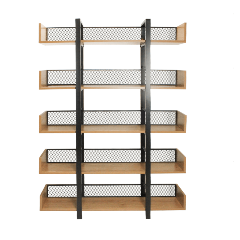 Estante para Livros c/ 5 Prateleiras 1200 - PLANK S10