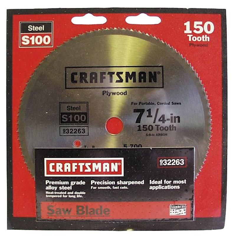 Disco de Serra Circular 7-1/4 Polegadas - 32263 Craftsman
