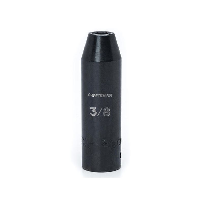 Soquete Longo Impacto 3/8, 6 Pontas, Encaixe 1/2 - 15995 - Craftsman