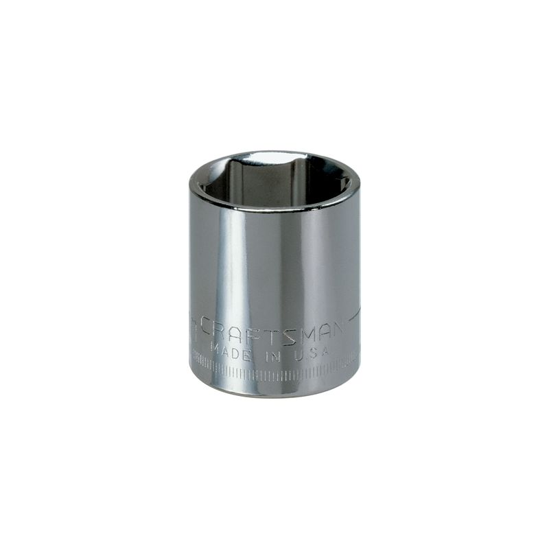 Soquete Curto 15/16, 6 Pontas, Encaixe 1/2 - 44065 - Craftsman