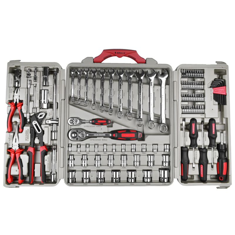 Jogo de Ferramentas com 110 peças Espelhado - 110001E - Mayle