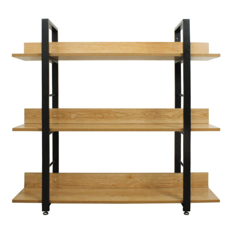 Estante para Livros c/ 3 Prateleiras (Prateleiras Abertas) - RONEY 1200