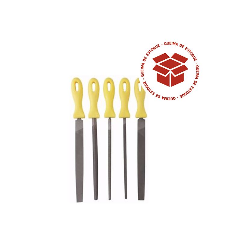 Jogo de Limas com 5 Peças de 12 Polegadas - 60368 Pittsburgh 