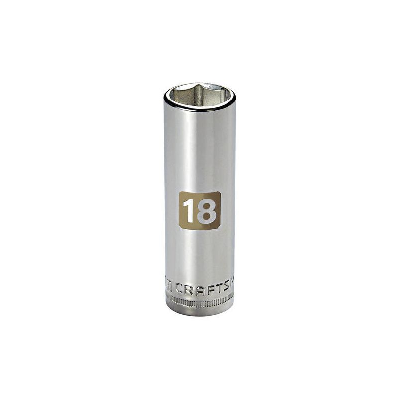 Soquete Longo 18 mm, 6 Pontas, Encaixe 1/2 - 44634 - Craftsman
