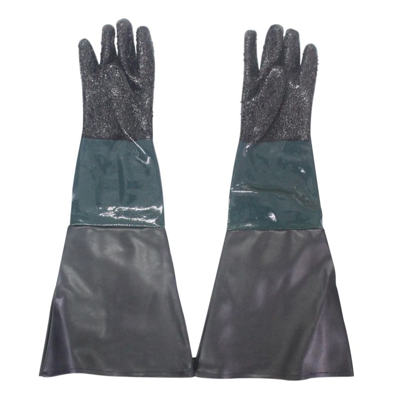 Luvas para Jateamento em PVC 60cm - 95696-P2 - Strom