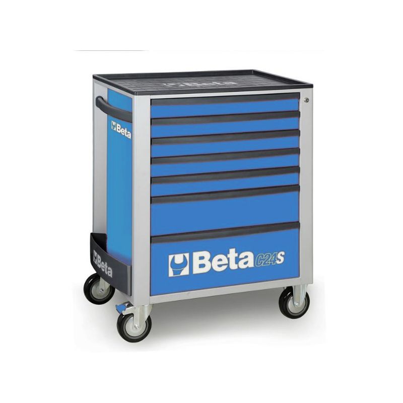 Carro / Carrinho para Ferramentas com 7 Gavetas Azul - C24S/7 Beta