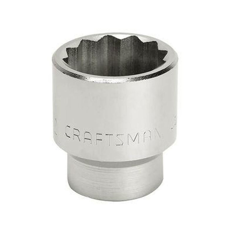 Soquete Curto 15/16, 12 Pontas, Encaixe 3/4 - 47772- Craftsman