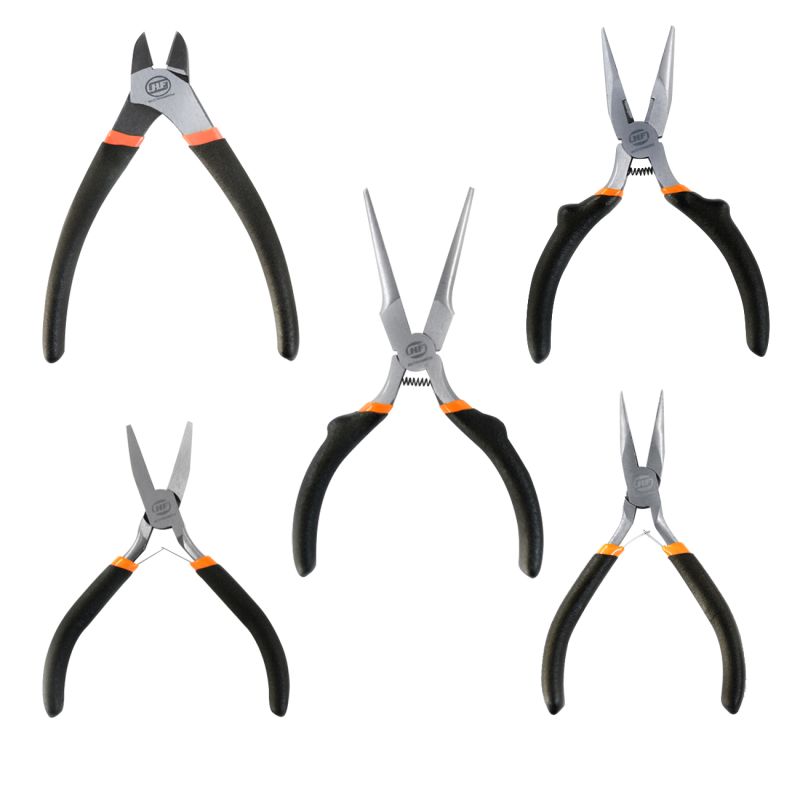Jogo de Alicates Profissionais com 5 peças - ALIC1 - HF Ferramentas