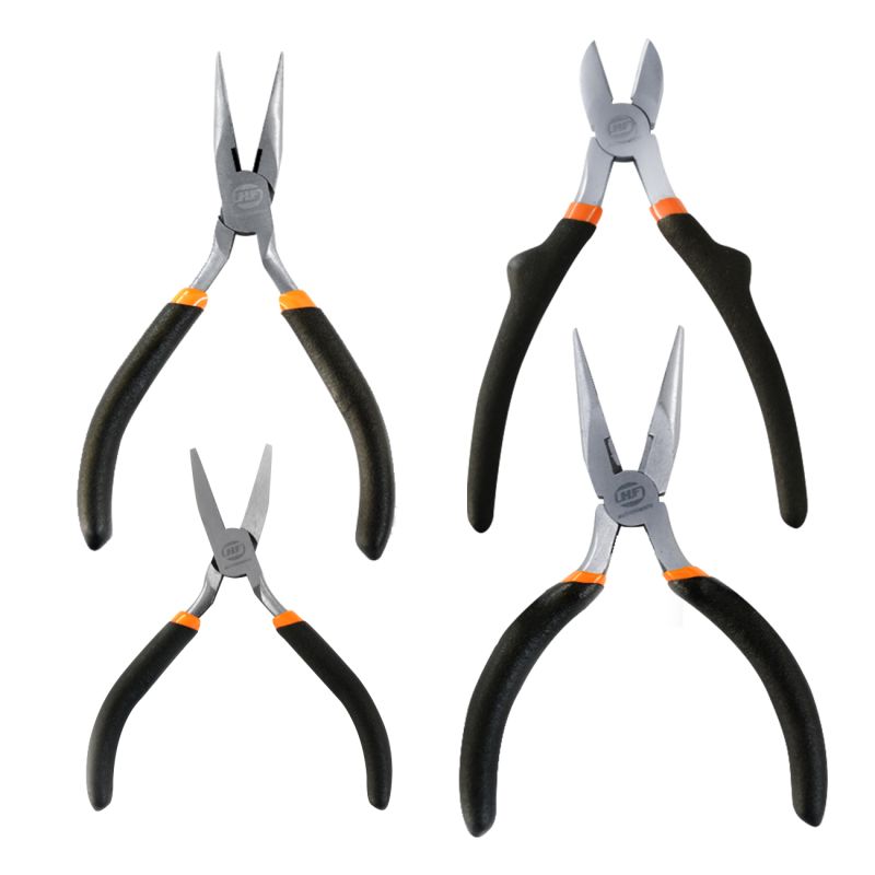 Jogo de Alicates Profissionais com 4 peças - ALIC3 - HF Ferramentas