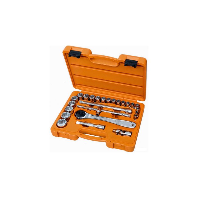 Jogo de Soquetes Sextavados e Acessórios 1/2 em Estojo - 923A/C25 Beta