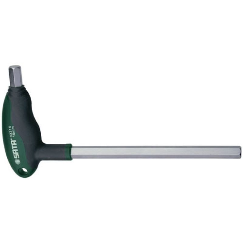 Chave Hexoganal Cabo T Profissional - 10mm - Sata - ST83316SC