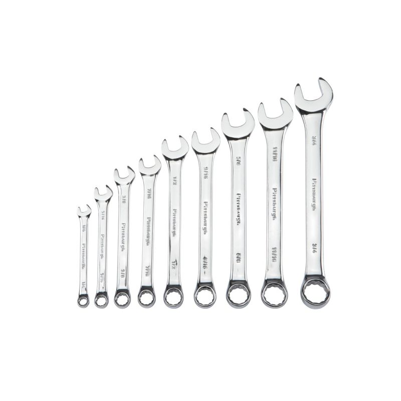 Jogo de Chave Combinada Polegada, 9 Peças - 69043 Pittsburgh