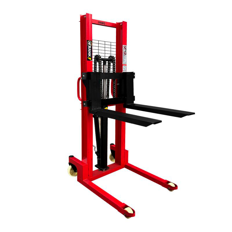 Empilhadeira Manual 1000 kg - Elevação de até 1.6M - HFRANK