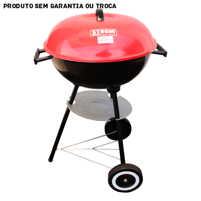 Churrasqueira Compacta a Carvão - YH22017D - STROM  - OPENBOX