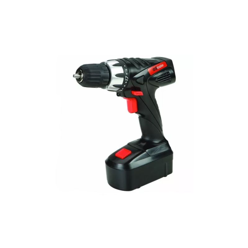 Parafusadeira e furadeira 18v, 3/8 com Bateria e Carregador, 110v - 62868 - Drill Master