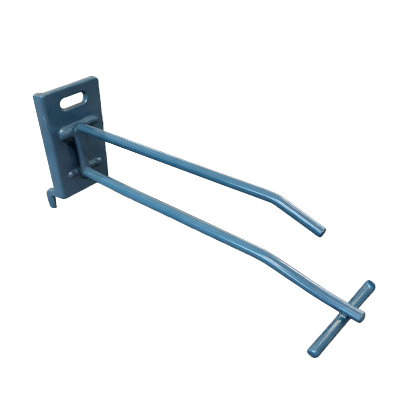 GANCHO PRATELEIRA PERFURADO PRETO 15CM PERFECT