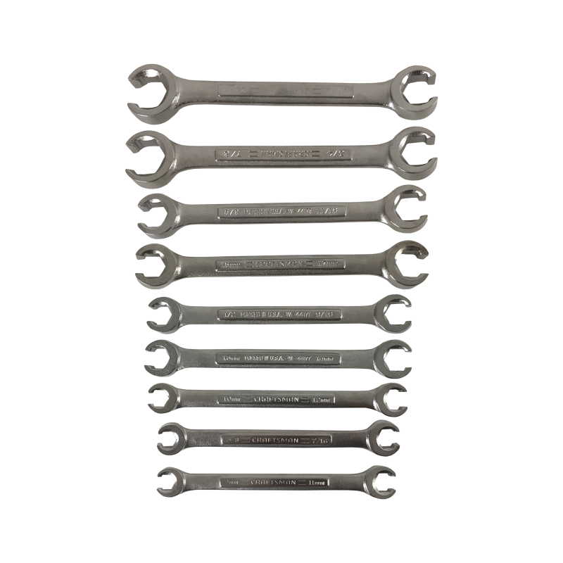 Conjunto de Chave Poligonal Métrico e Polegada 9pçs - Craftsman 44096