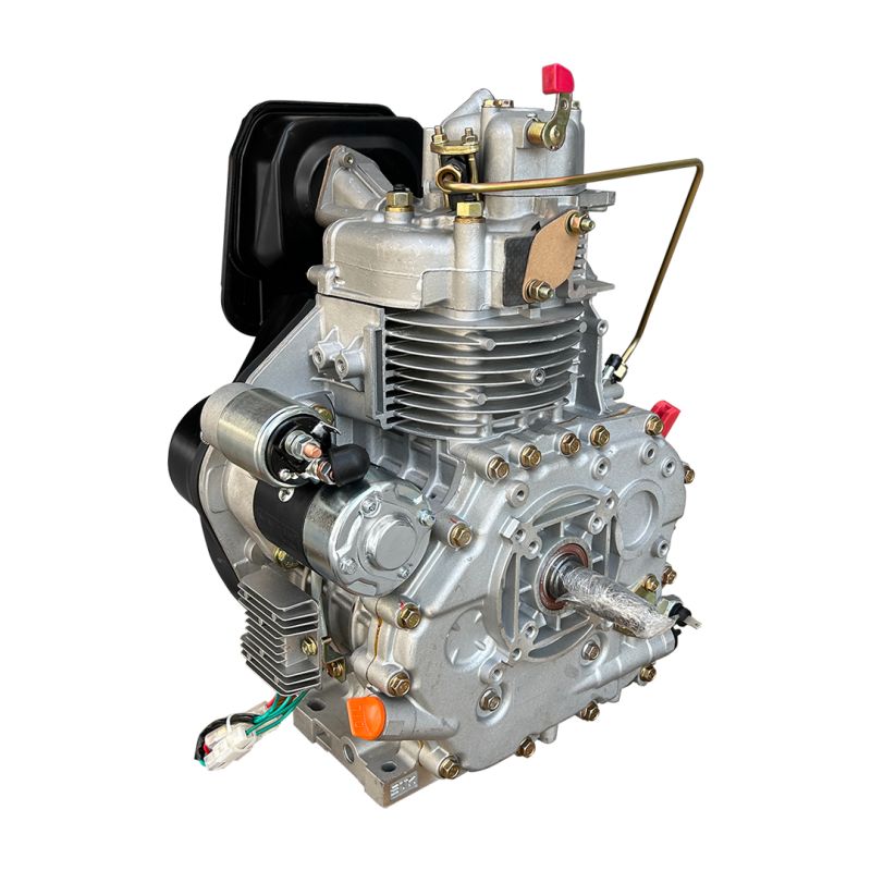 Motor Diesel Partida Elétrica 11.4HP Refrigerado a Ar para Gerador - 186FA