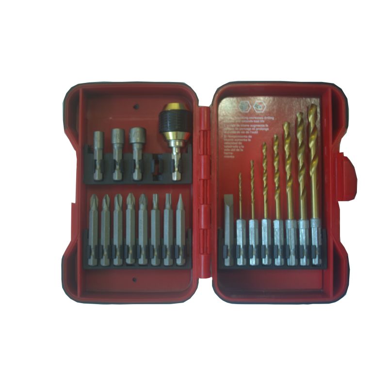 Jogo de Brocas com 20 Peças - Maxbilt 15063