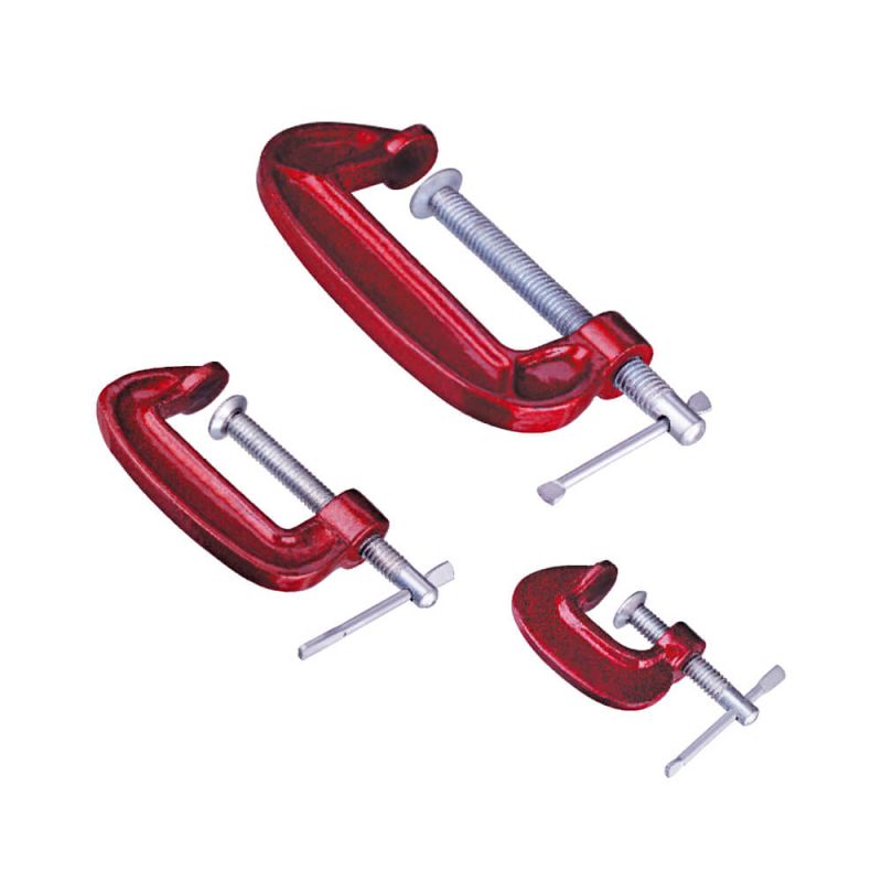 JOGO DE GRAMPOS TIPO C, COM 03 PÇS ( 1", 2", 3") - 203323 - STROM