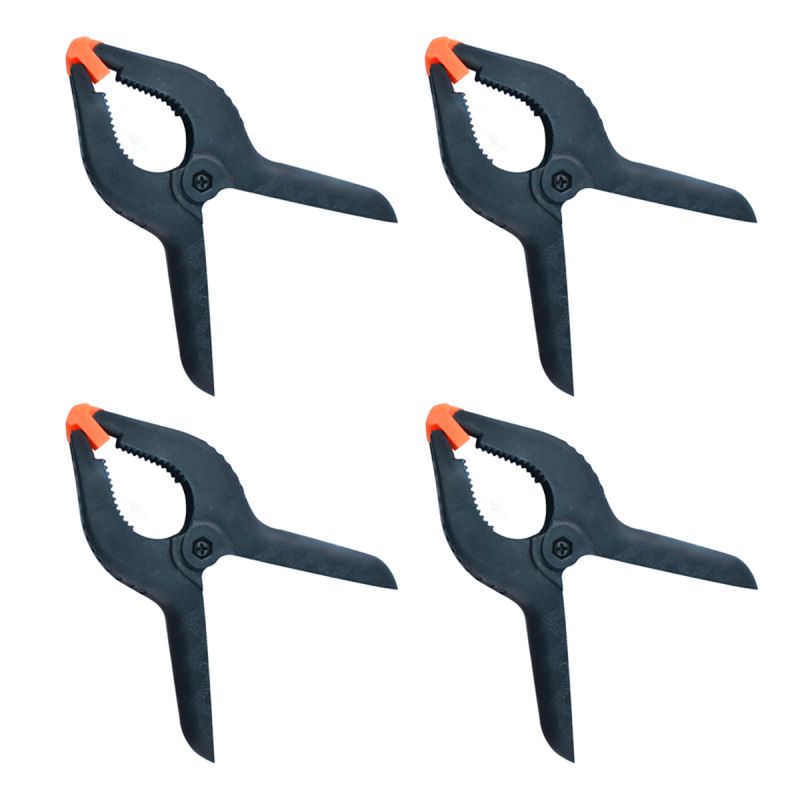 Jogo de Grampos 4Pol Aperto Rápido Multiuso 4peças - GRAMP-03 - Strom