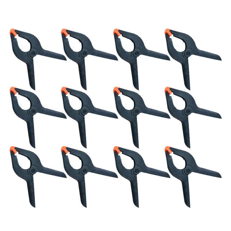 Jogo de Grampos 4Pol Aperto Rápido Multiuso 12peças - GRAMP-04 - Strom