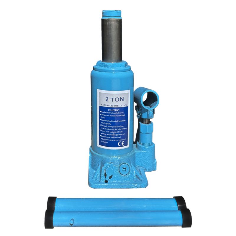 Macaco Garrafa 2 Ton STROM – Altura Máx 278mm, Portátil e Robusto